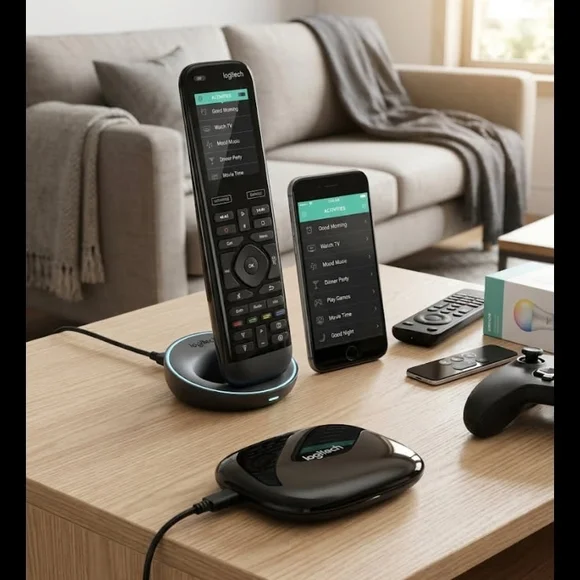 Logitech Black Smart Remote System - Picture 1 of 6